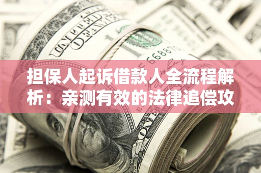济南担保人起诉借款人全流程解析：亲测有效的法律追偿攻略
