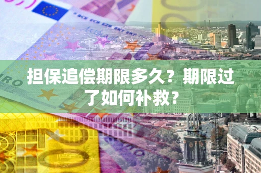 济南担保追偿期限多久？期限过了如何补救？