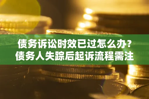 济南债务诉讼时效已过怎么办？债务人失踪后起诉流程需注意什么？