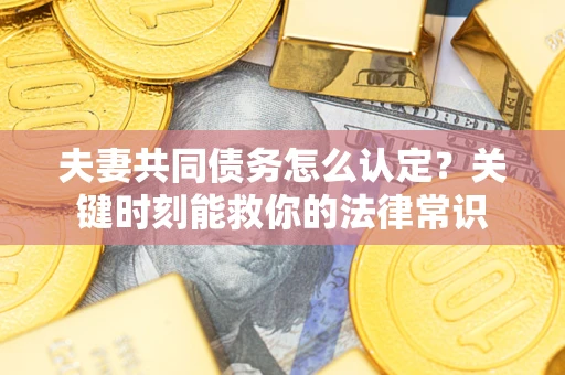 济南夫妻共同债务怎么认定？关键时刻能救你的法律常识